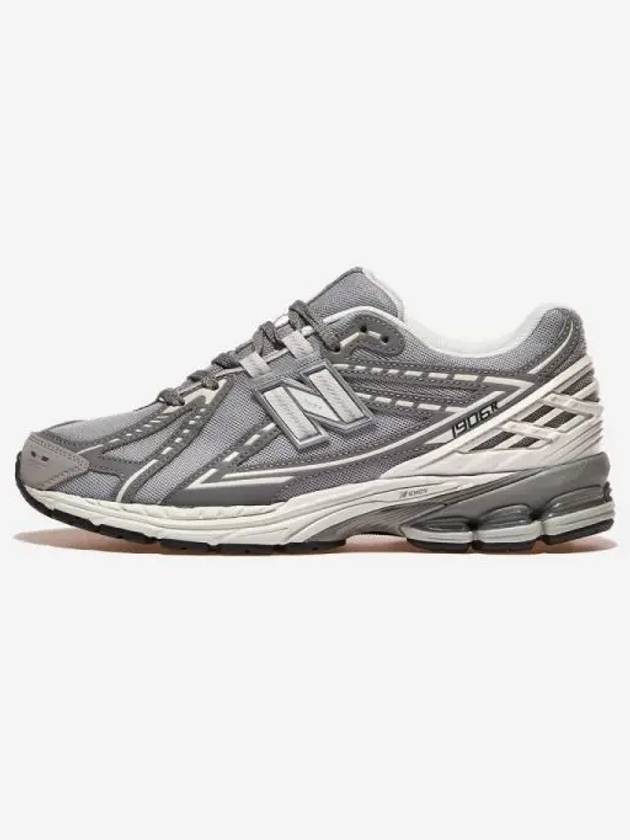 1906R Low Top Sneakers Concrete Harbor Grey - NEW BALANCE - BALAAN 1