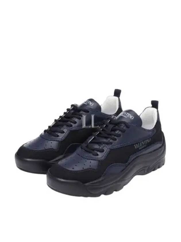 Gumboy Low-Top Sneakers Navy - VALENTINO - BALAAN 2