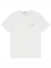 Logo Cotton Short Sleeve T-Shirt White - DOLCE&GABBANA - BALAAN 2