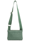 Classic Duo Shoulder Bag Green - BOTTEGA VENETA - BALAAN 7