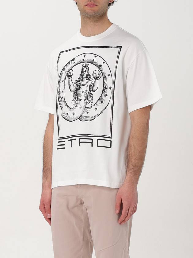 T-shirt Etro in cotone con stampa - ETRO - BALAAN 4