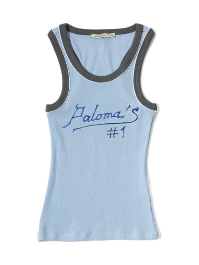 Digital Print Sleeveless Blue - PALOMA WOOL - BALAAN 2