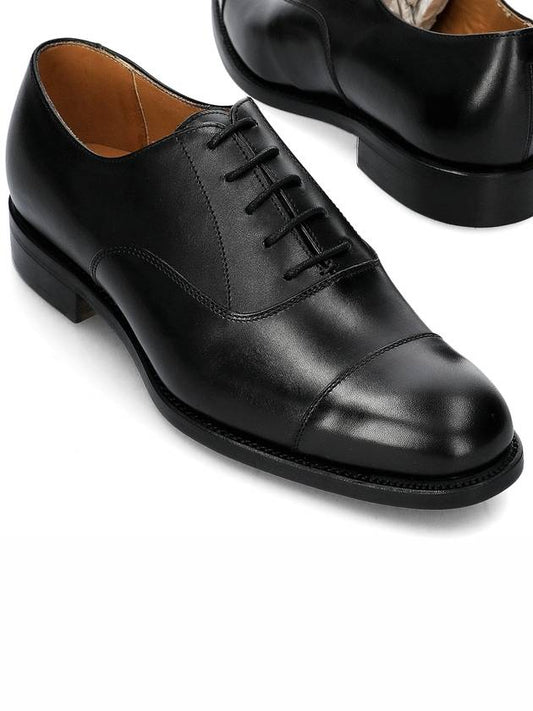 Berwick Straight Chip Oxford Shoes 6824 438 BOXCALFNEGRO - BERWICK SHOES - BALAAN 1