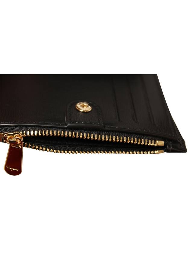 Vara Bow Half Wallet Black - SALVATORE FERRAGAMO - BALAAN 9