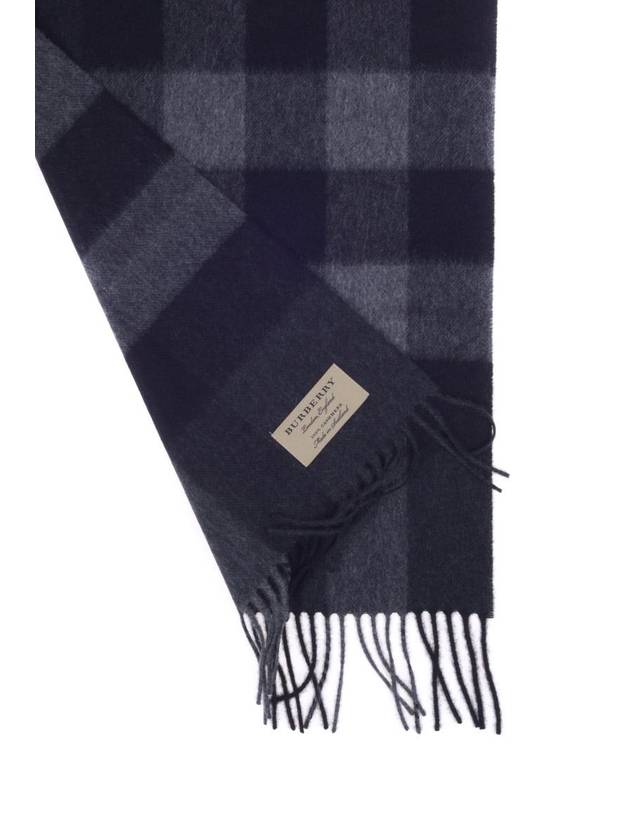 muffler scarf 4031051GRIGIOSCURO GRAY - BURBERRY - BALAAN 4