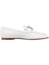 T Timeless Leather Loafers White - TOD'S - BALAAN 5