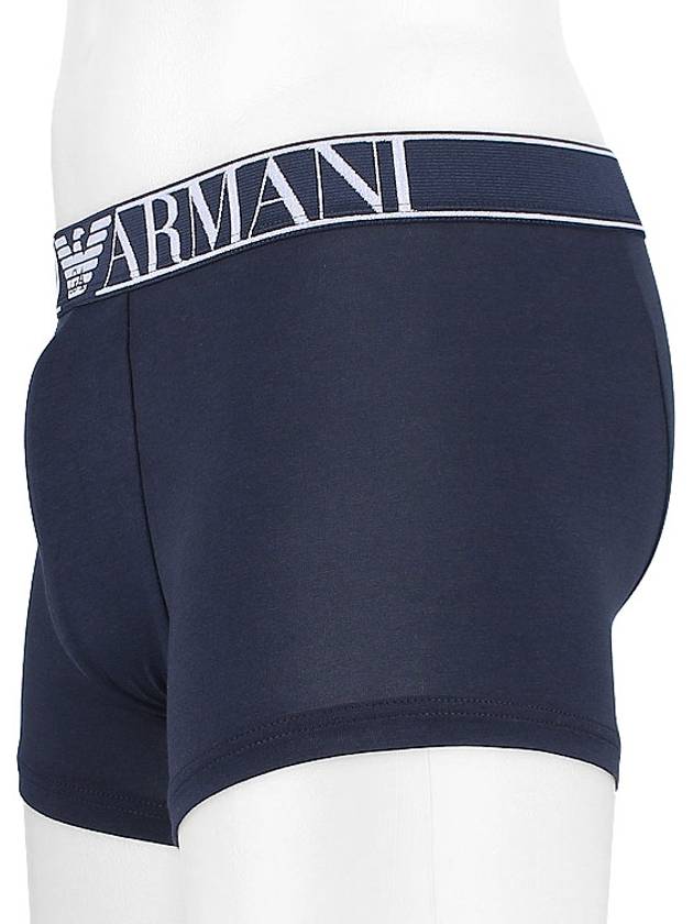 Men's Boxer Trunks 2 Pack Briefs Navy - EMPORIO ARMANI - BALAAN 4