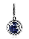 Spinning Globe Pendant Charm Silver - PANDORA - BALAAN 3