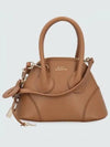 Women's Emma Mini Leather Tote Bag Brown - A.P.C. - BALAAN 2