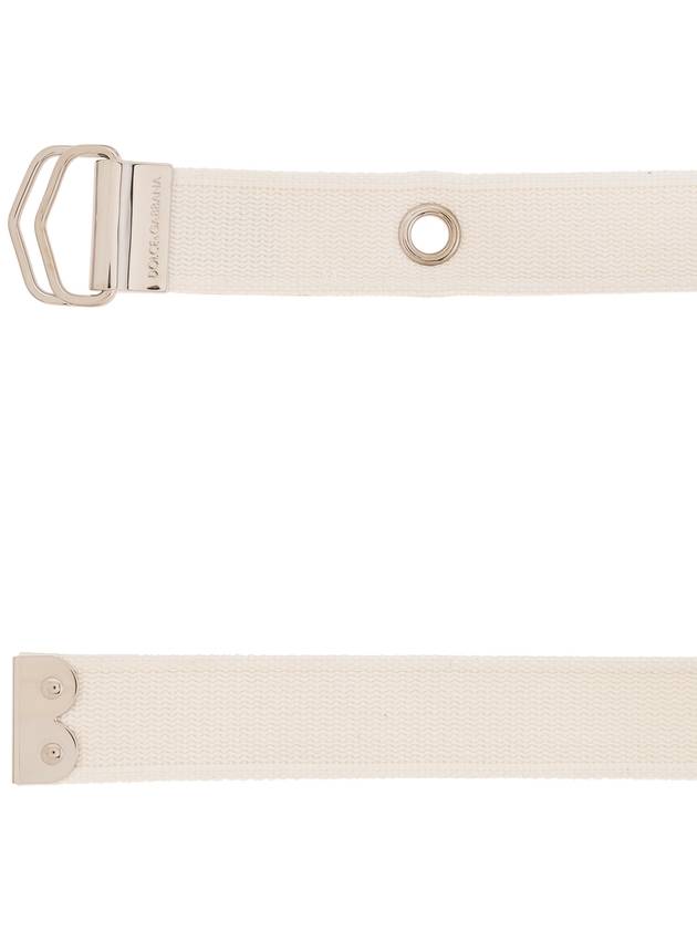 logo print buckle belt BC4851AQ048 - DOLCE&GABBANA - BALAAN 5