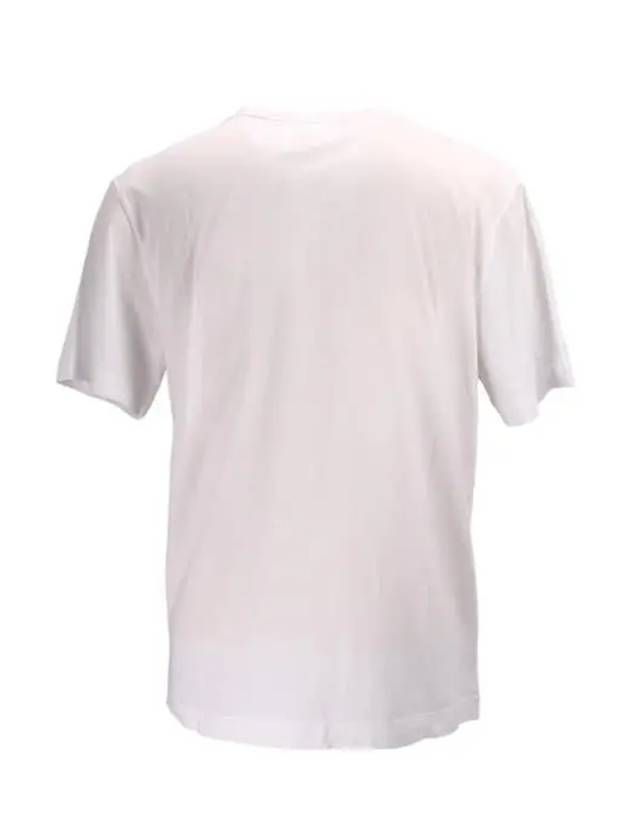 HERALDIC round neck short sleeve men's tshirt white 220624 001 - HYDROGEN - BALAAN 2