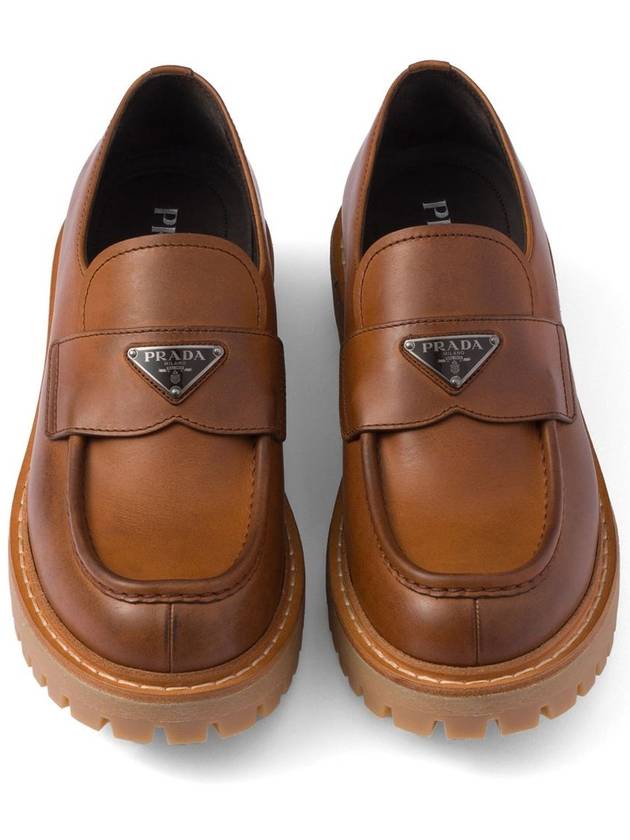 leather loafers - PRADA - BALAAN 4