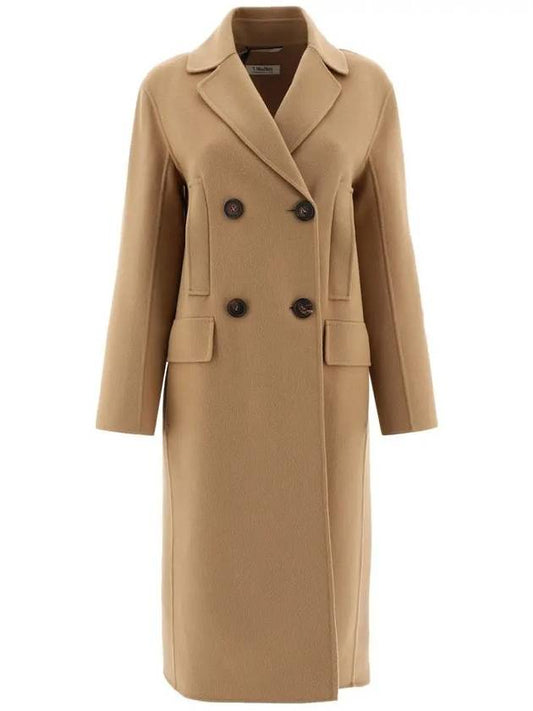 ETTORE Double Wool Coat Beige 2390111331 033 - MAX MARA - BALAAN 2