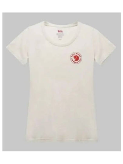 Women's 1960 Logo T-Shirt Chalk White - FJALL RAVEN - BALAAN 2