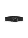 Valentino 5Y2T0Q90 AZR 0NO T0Q90 Garavani V logo belt - RED VALENTINO - BALAAN 3