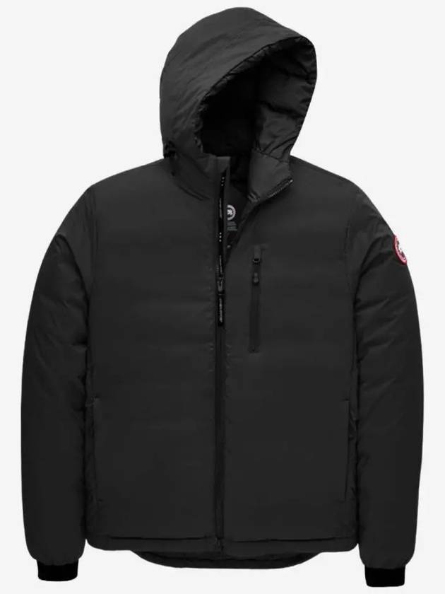 Lodge Down Hooded Padding Jacket Black - CANADA GOOSE - BALAAN 2