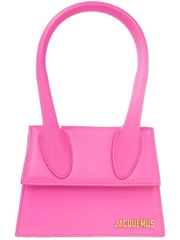 Le Chiquito Moyen Signature Mini Tote Bag Pink - JACQUEMUS - BALAAN 3