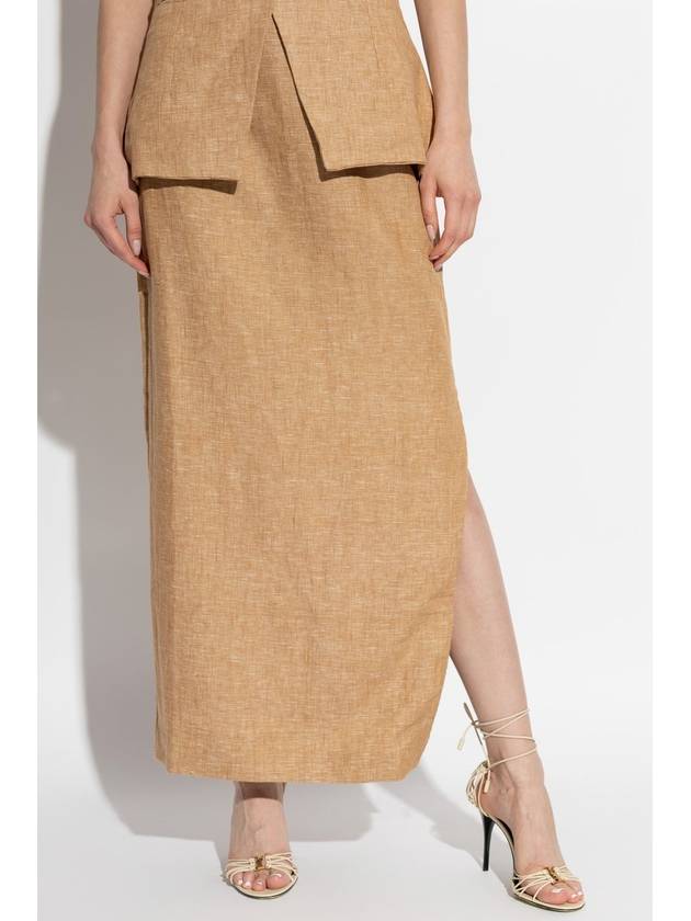 Posse Linen Skirt Nancy, Women's, Beige - POSSE - BALAAN 3