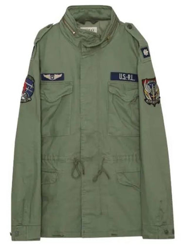 Multi patch military field jacket - POLO RALPH LAUREN - BALAAN 1