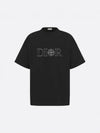 Oversized Fit Cotton Short Sleeve T-Shirt Black - DIOR - BALAAN 2