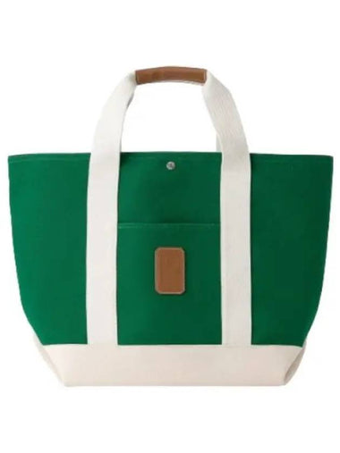 tool canvas collection green white tote bag handbag - RUE DE VERNEUIL - BALAAN 1