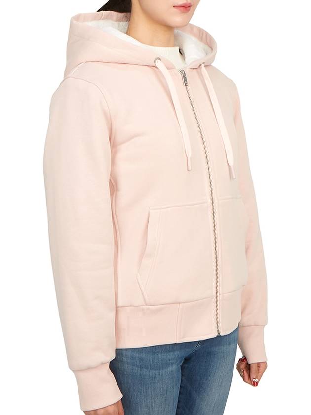 Classic Bunny 2 Zip Up Hoodie White Lining Dusty Rose - MOOSE KNUCKLES - BALAAN 5