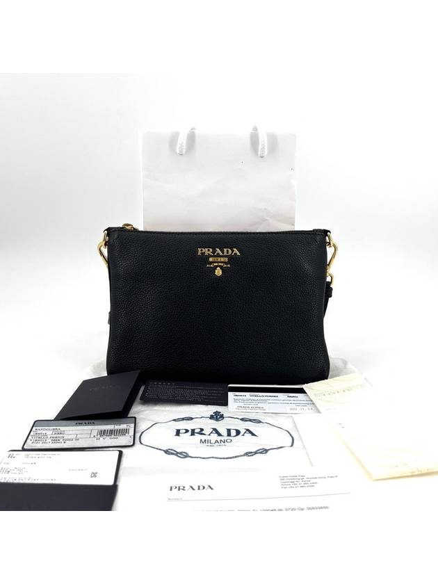 Vitello Phoenix Mini Cross Bag 1BH013 - PRADA - BALAAN 1