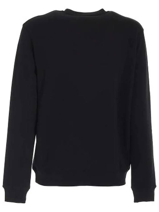 Milano Logo Print Sweatshirt Black - MSGM - BALAAN 3