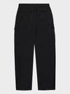 Cotton Pleated Pocket Wide Pants Black - NOIRER - BALAAN 4