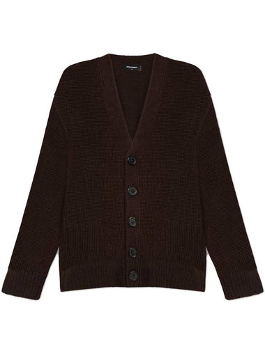 Dsquared2 Wool Cardigan, Women's, Brown - DSQUARED2 - BALAAN 1