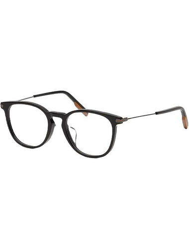 Eyewear Asian Fit Horn Rimmed Squre Eyeglasses Black - ERMENEGILDO ZEGNA - BALAAN 1