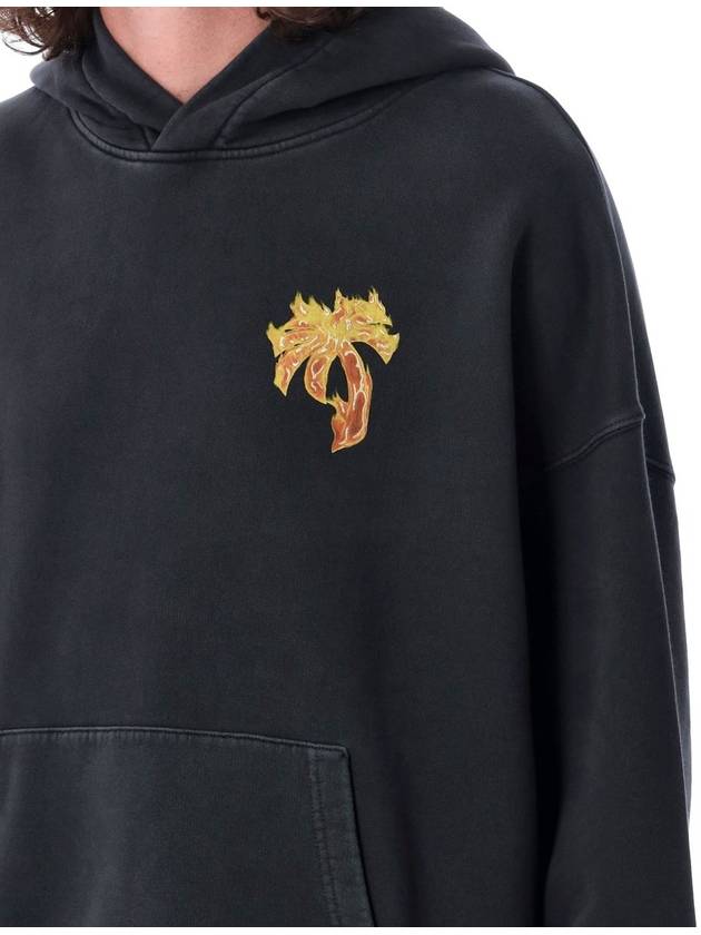 Palm Angels Burning Palm Hoodie - PALM ANGELS - BALAAN 3