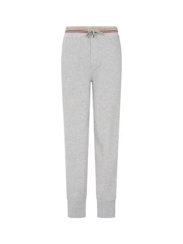 Striped banding jogger pants melange gray 270677 - PAUL SMITH - BALAAN 1