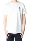 Overfit printed short sleeve t shirt white 12CMTS198A - CP COMPANY - BALAAN 2