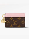 LV Charm Monogram Card Wallet Pink Brown - LOUIS VUITTON - BALAAN 2