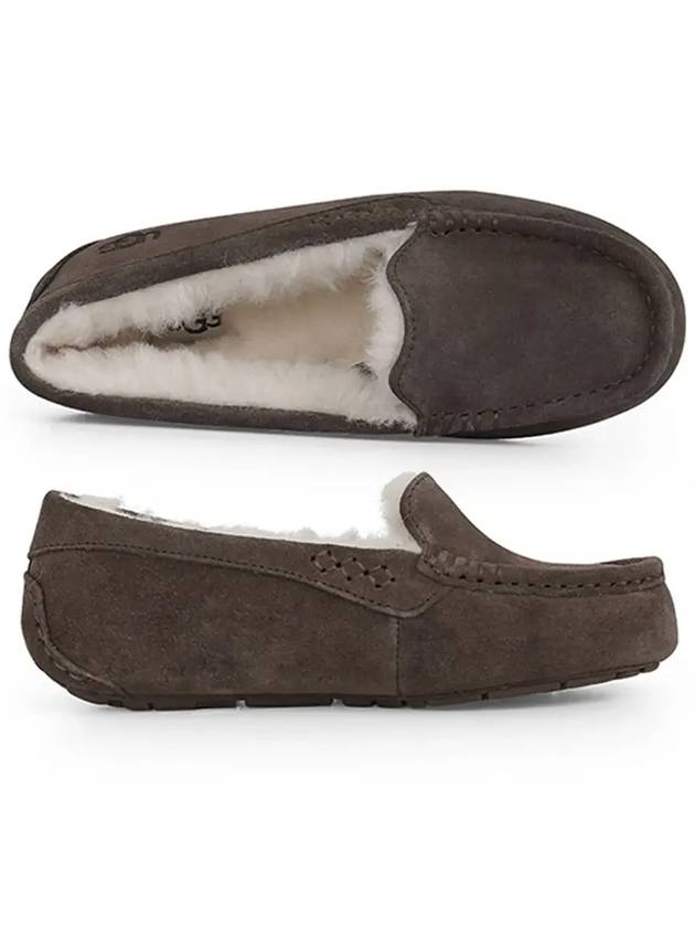 Ansley Fur Moccasin Slipper Espresso - UGG - BALAAN 6