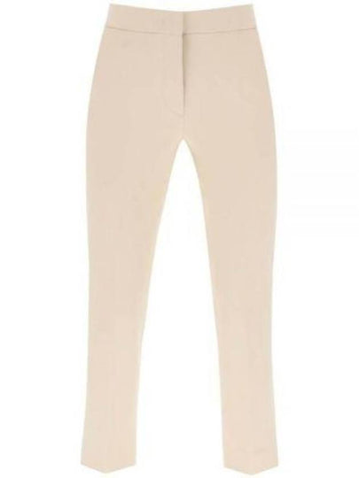 Pegno Viscose Rayon Straight Pants Beige - MAX MARA - BALAAN 2