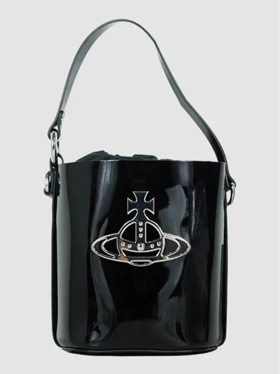 Daisy Drawstring Bucket Bag Black - VIVIENNE WESTWOOD - BALAAN 2