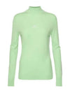 Golf Adia AWKW08330 M037 Women s Mock Neck Knit Sweater - J.LINDEBERG - BALAAN 2