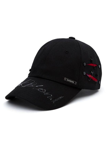 Black Blood Logo Cap Black - BLACKBLOND - BALAAN 1