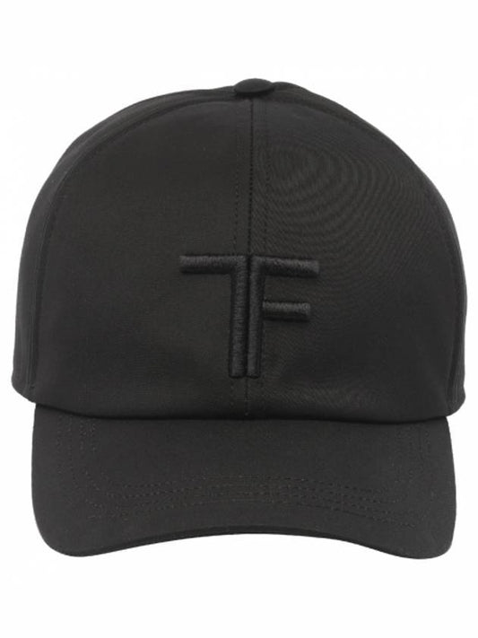 Embroidered Logo Ball Cap Black - TOM FORD - BALAAN.