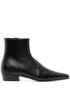 Romeo calf leather ankle boots 73171625N00 - SAINT LAURENT - BALAAN 1