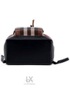 Leather Backpack Brown - BURBERRY - BALAAN.