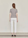 Crop Denim Pants White - LESEIZIEME - BALAAN 8