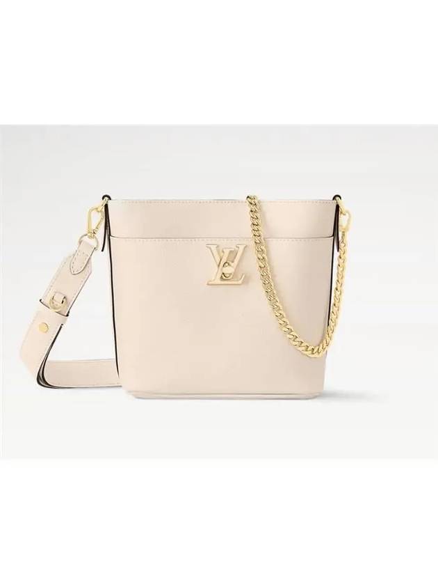 Lock And Walk Lock Me Leather Shoulder Bag Ivory - LOUIS VUITTON - BALAAN 2