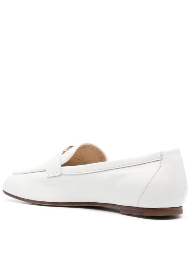 T Timeless Leather Loafers White - TOD'S - BALAAN 5