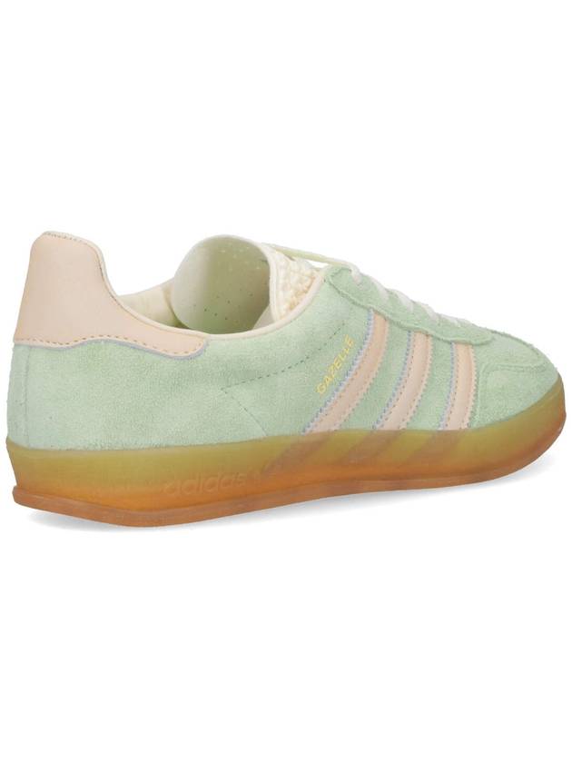 Gazelle Indoor Suede Low Top Sneakers Semi Green Spark - ADIDAS - BALAAN 5