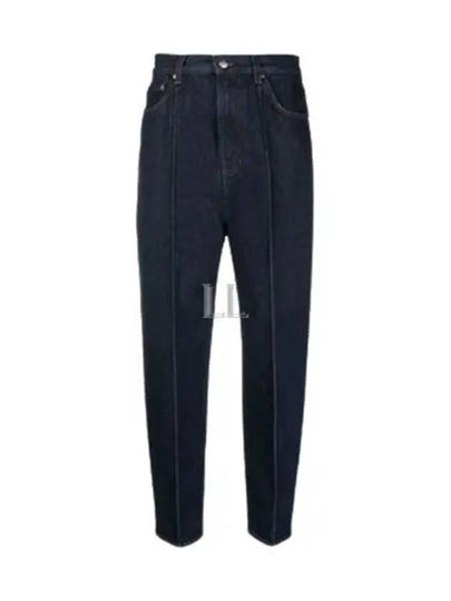 Women s Straight Jeans High rise Navy Blue - TOTEME - BALAAN 2