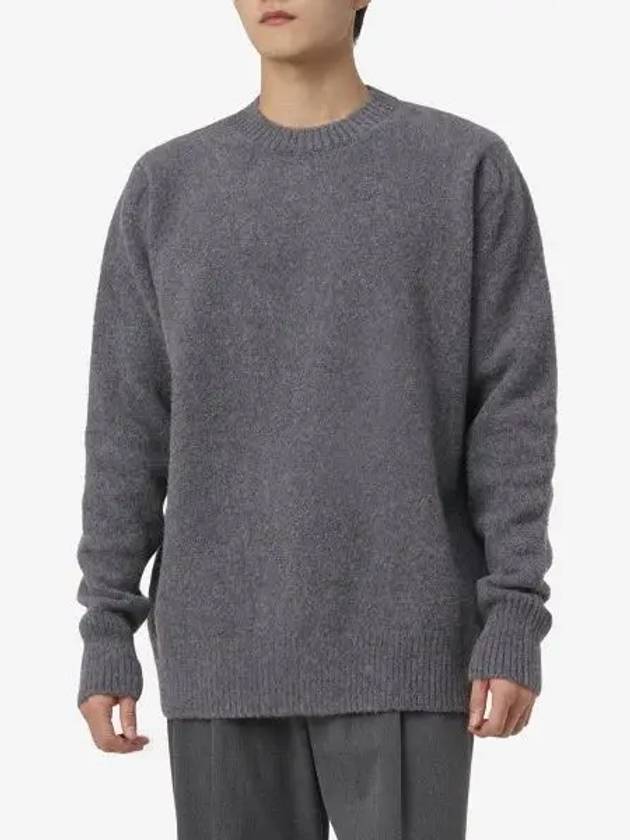 Whistler logo knit stone gray 23A28OAK07FLTOA007020 - OAMC - BALAAN 1