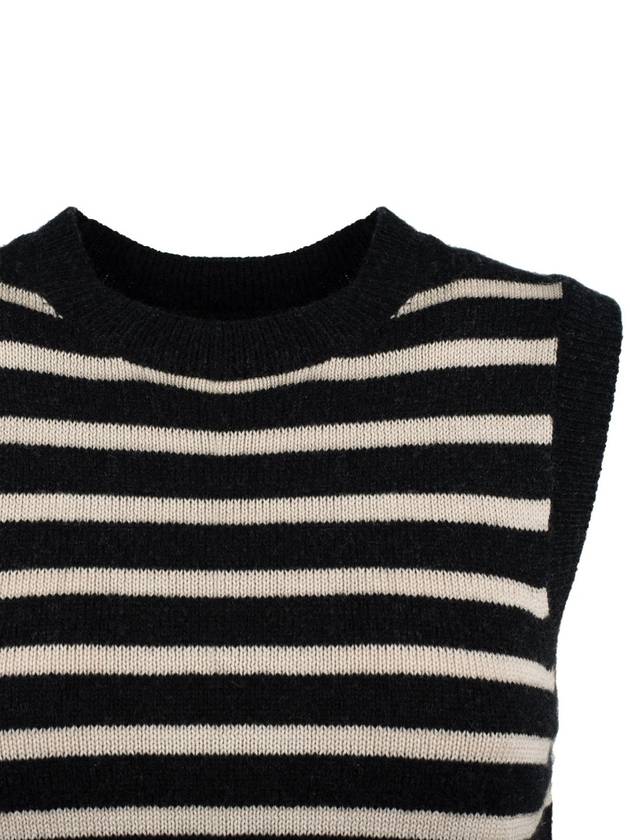 Roberto Collina Striped Knit Vest - ROBERTO COLLINA - BALAAN 3